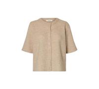SELECTED FEMME Knit Slflulu Noos-Cárdigan de Punto 2/4, Abedul, XS para Mujer