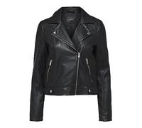 SELECTED FEMME NOS 16071712, Chaqueta Mujer, Negro (Black Black), 38 (Talla del Fabricante: 36)