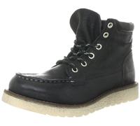 SELECTED FEMME MIA Black Leather Boots 16028978 - Botas de Cuero para Mujer, Color Negro, Talla 36