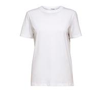 SELECTED FEMME Noos Camiseta Slfmyessential SS O-Neck tee para Mujer, Blanco Brillante, M