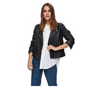SELECTED FEMME Chaqueta de entretiempo 'Katie' negro / plata, Talla XS