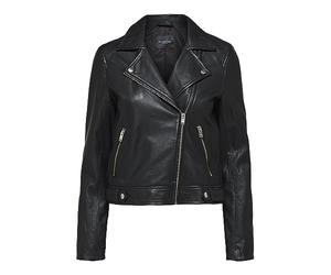 Selected Femme NOS 16071712, Chaqueta Mujer, Negro (Black Black), 36 (Talla del fabricante: 34)