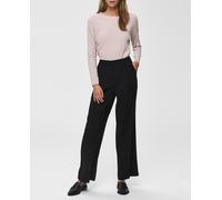 Selected Femme Pantalón de mujer anchos de estilo chic. Negro 38