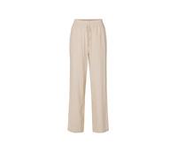 SELECTED FEMME Pantalones de lino corte jogger SLFVIVA-GULIA beige | 36