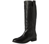 SELECTED FEMME Sfkanika High Shafted Leather Boot F, Botas de equitación Mujer, Negro, 39 EU