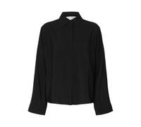SELECTED FEMME Shirt Slfamara LS Relaxed Camiseta Noos, Negro, 40 Mujeres