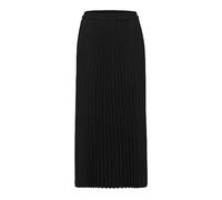 Selected Femme Falda midi plisada poliester reciclado. Negro 34