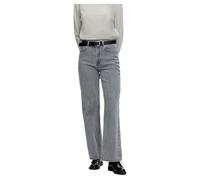 SELECTED FEMME Slfalice HW Wid Long Eloise Gre Jea Noos Jeans, Denim Light Grey, 31W x 32L Mujeres