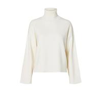 SELECTED FEMME Slfkamma LS Knit Roll Neck Noos Jersey de Punto, Abedul, L para Mujer