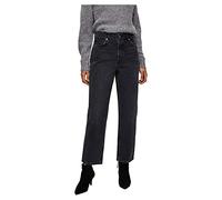 SELECTED FEMME Slfkate HW Straight Ston Jea W Noos Vaqueros, Gris (Grey Denim Grey Denim), W30/L32 (Talla del Fabricante: 30) para Mujer