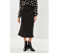 Selected Femme Slflena Hw Midi Skirt Noos 40 Negro