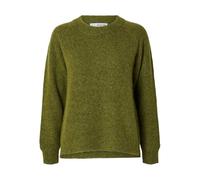 SELECTED FEMME Slflulu LS Knit O-Neck B Noos Jersey de Punto, Semillas de cardamomomo/Detalle: Mezcla, XS para Mujer