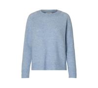 SELECTED FEMME SLFLULU LS Knit O-Neck B Noos, Suéter Tejido Mujer, Cashmere Blue/Detail:Melange,