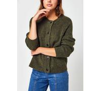 Selected Femme Slflulu Ls Knit Short Cardigan B Noos XL Verde