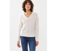 Selected Femme Slfmaline Ls Knit V-Neck Noos S Beige
