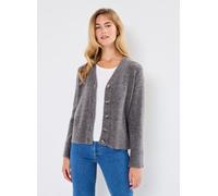 Selected Femme SLFMALINE NEW LS KNIT SHORT CARDI NOOS M Negro