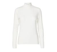 SELECTED FEMME Slfmanja LS High Neck Noos Camiseta de Manga Larga, Blanco Nieve, XL Mujeres