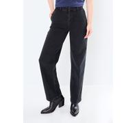 Selected Femme SLFMELLIE MW WIDE JEANS 27 X 32 Negro