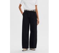 Selected Femme Slfmerla Hw Extra Wide Pant 34 Azul
