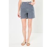 Selected Femme Slfmyra Hw Stripe Denim Shorts 36 Azul