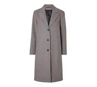 SELECTED FEMME Slfnew Alma Wool Coat Noos Abrigo, Gris Acero/Detalle: Mezcla, 44 Mujeres