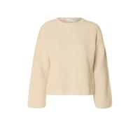 SELECTED FEMME Slfselma Sus LS Knit O-Neck Noos, Abedul, S para Mujer