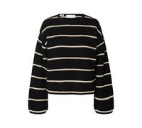 SELECTED FEMME Slfselma Sus LS Knit O-Neck Noos, Negro, L