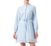 SELECTED FEMME Slftatiana LS Short Embr Dress Noos Vestido Blusa, Color Azul, 36 Mujeres