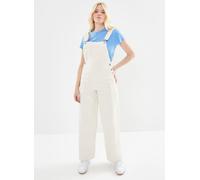 Selected Femme Slftiana Work White Wide Denim Dungaree 36 Blanco