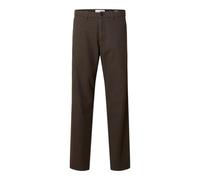 SELECTED FEMME Slh175-Slim Miles Brushed Pant W Noos, Demitasse, 32W / 32L