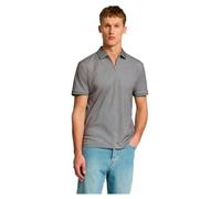 SELECTED FEMME Slhfave Zip SS Polo Noos, Color Gris, M Hombres
