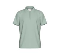 SELECTED FEMME Slhfave Zip SS Polo Noos, Iceberg Green, XL Hombres