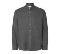 SELECTED FEMME Slhregnoah Brushed Twist Shirt LS Noos, Franela Gris, S