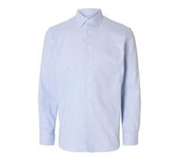 SELECTED FEMME Slhslim-Performance Shirt LS Noos, Blanco Brillante, L Hombres
