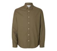 SELECTED FEMME Slhslimowen-Brushed Shirt LS Noos, Calamata., L