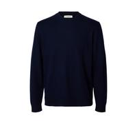 SELECTED FEMME Slhtray Merino Brushed Relaxed Crew Noos, Azul Marino, XXL