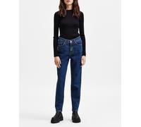 Selected Femme Vaquero slim fit de mujer tiro alto. Azul 42/32