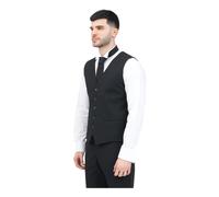 Selected Homme - Chaleco de Traje Slim Fit en Mezcla de Viscosa - Suits - Hombre - Negro - XL -