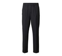 Selected Homme Hombre Pantalón SLH190-REG TAPERED LEROY PLEAT - Regular Ajustado