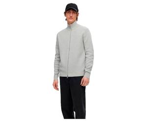 SELECTED HOMME Knitted Cardigan Zipped High Neck
