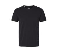 Selected Homme NOS Hombre 16073457 Camiseta Not Applicable, Negro (Black Black), Large