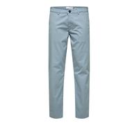 Selected Homme Pantalón Chino Hombre SLHSLIM-NEW MILES - Slim Fit Azul Gris