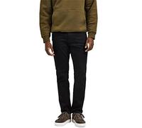 SELECTED HOMME Slh196-straightscott 24001 W Noos Pantalón Vaquero, Black Denim, 34W x 32L para Hombre