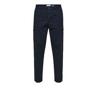 SELECTED HOMME Pantalones para Hombre, Zafiro Oscuro., 32W/34L