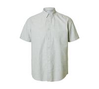 SELECTED HOMME Selected Male Kurzarmhemd Klassisches Camiseta, Iceberg Green, L Hombres