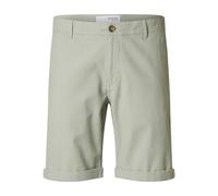 SELECTED HOMME Shorts Pantalones Cortos Slhslim-Luton Flex Noos, Iceberg Green, XL Hombres