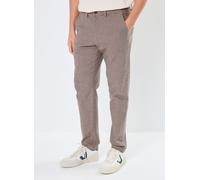 Selected Homme Slh175-Slim Miles Hounds Pant 36 X 32 Marrón