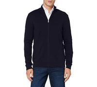 SELECTED HOMME Slhberg-Cárdigan B Noos con Cremallera Completa Sudadera, Azul Marino, S para Hombre