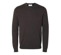 SELECTED HOMME Slhberg Crew Neck Noos Jersey de Punto, Pastel de Chocolate, XL para Hombre