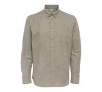 SELECTED HOMME Slhregrick-ox Shirt LS Noos Camisa, Pure Cashmere, L Hombres